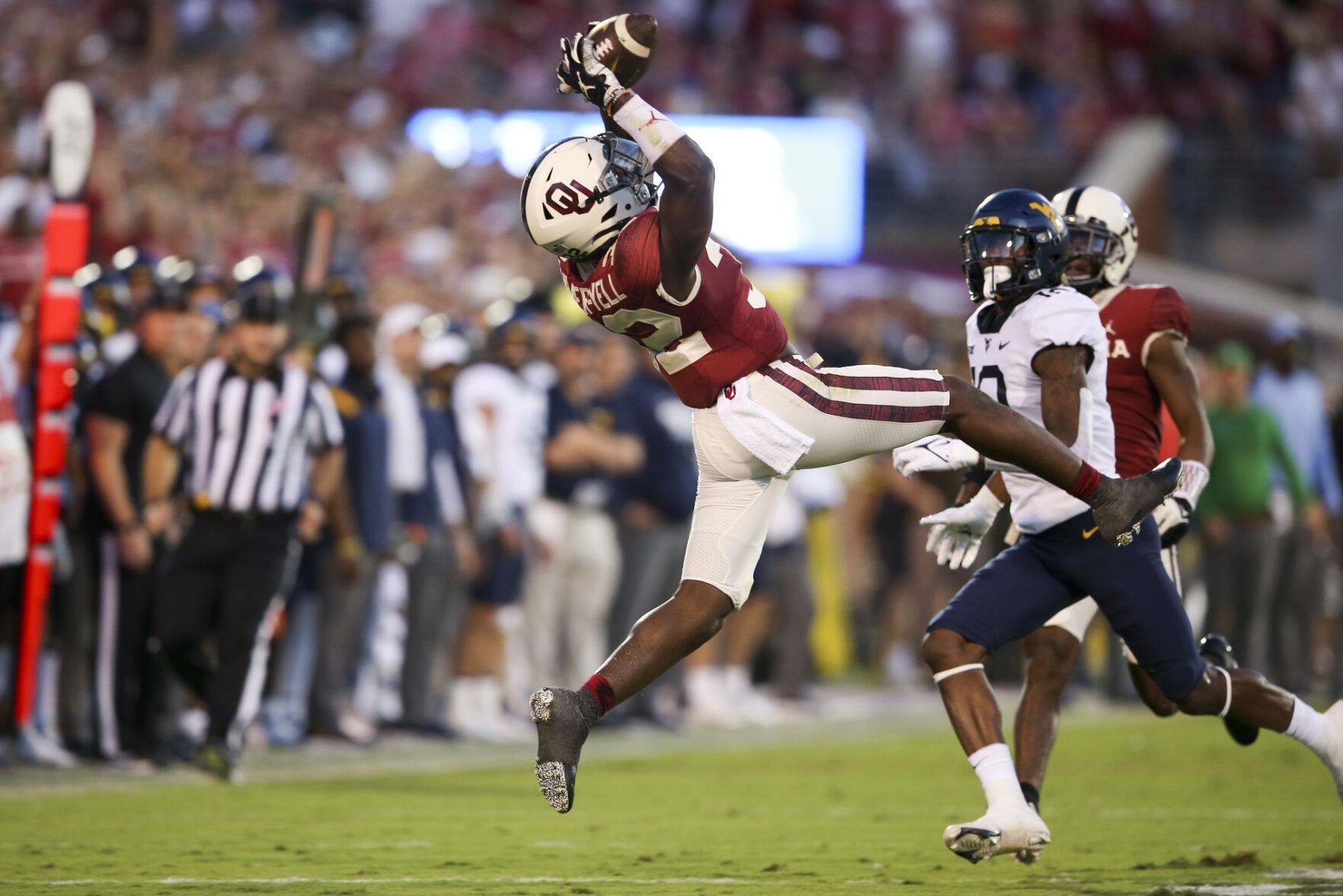 Oklahoma vs West Virginia